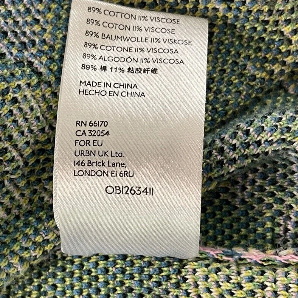 Anthropologie Maeve‎ Savannah Contrast Open Cardigan X-Small